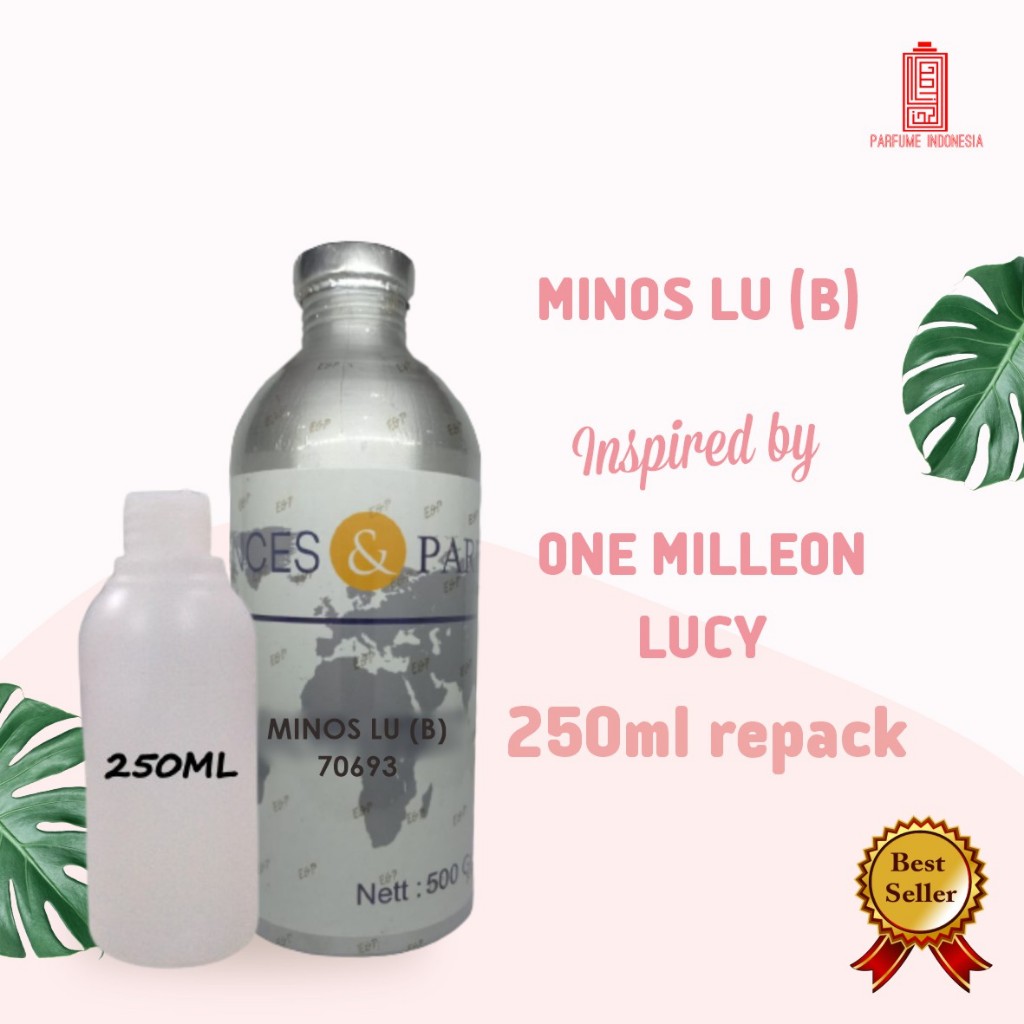 bibit parfum murni MINOS LU ESSENCES 250ML REPACK
