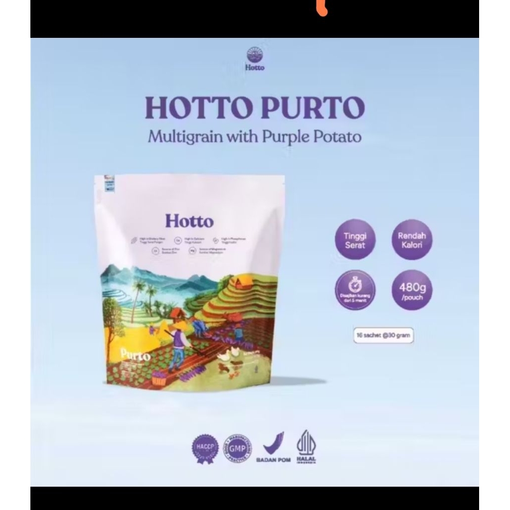 hotto Multigrain 16 sachet