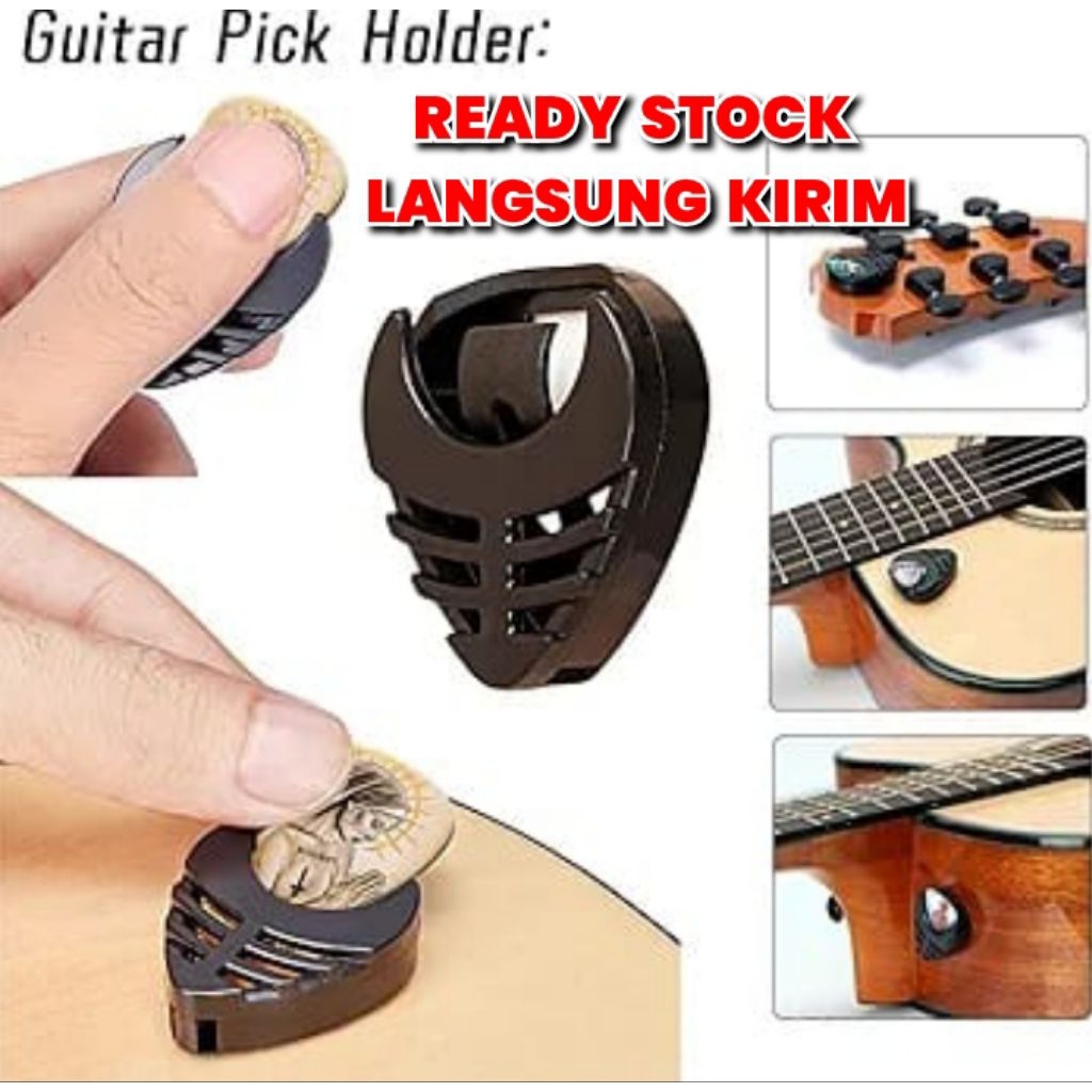 tempat pick gitar,holder pick gitar, pick holder guitar