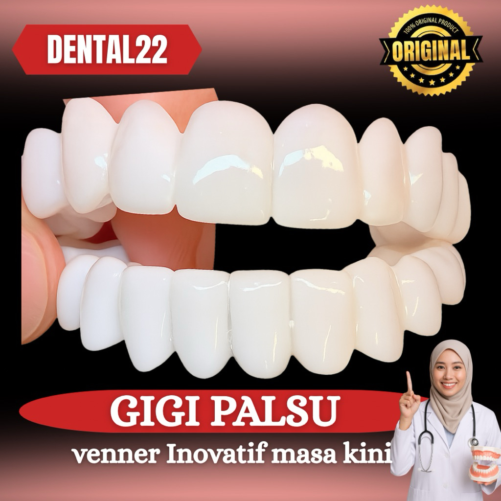 venner gigi palsu viral 2025 untuk gigi ompong dan tidak rapih