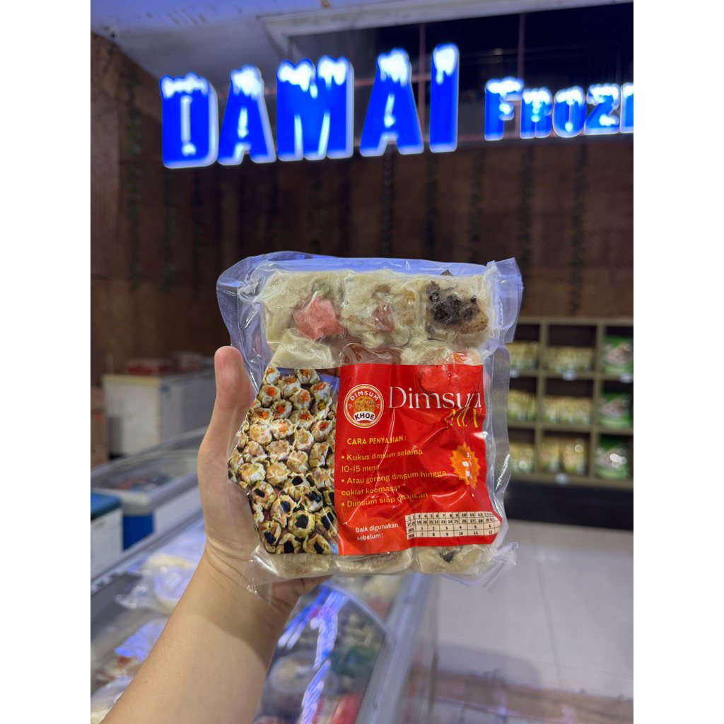 DIMSUM MIX rasa keju, mercon, jamur, original, sosis isi 10 pcs PRAKTIS ENAK MURAH frozen food sioma