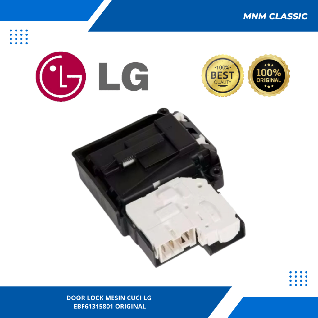 DOOR LOCK DOOR SWITCH MESIN CUCI LG ORIGINAL CWT29MDORS.ASSQEIN