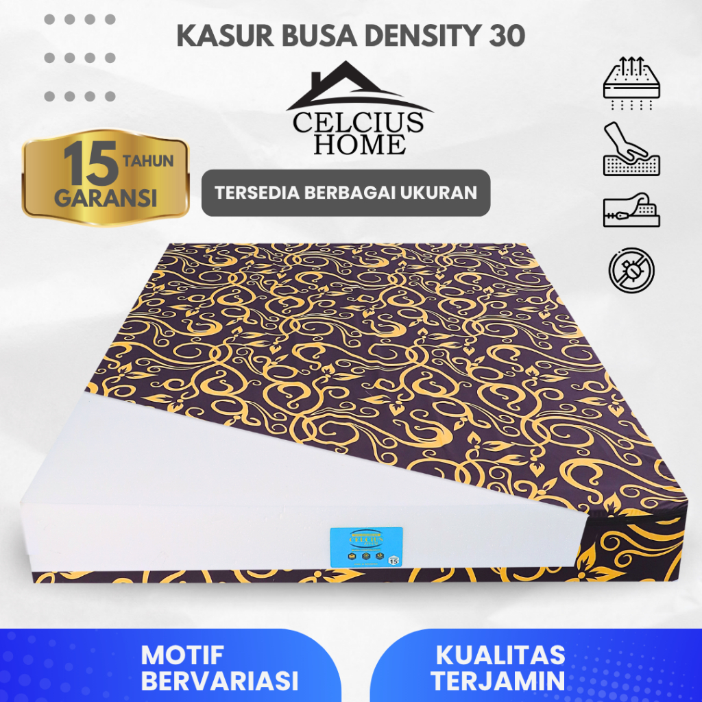 Kasur Busa CELCIUS Density 30 GARANSI 15 Tahun