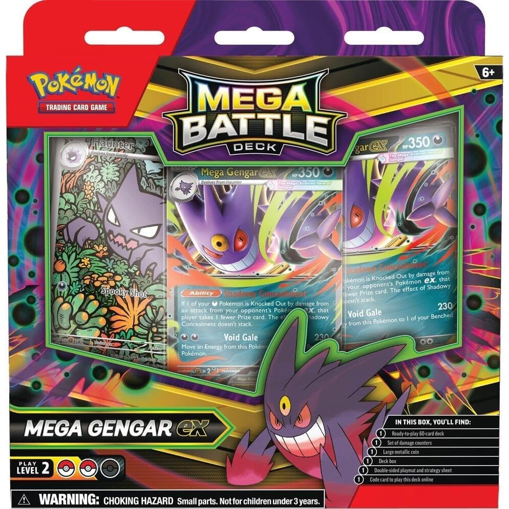 Pokemon Trading Card Game Mega Battle Deck (Mega Gengar Ex)