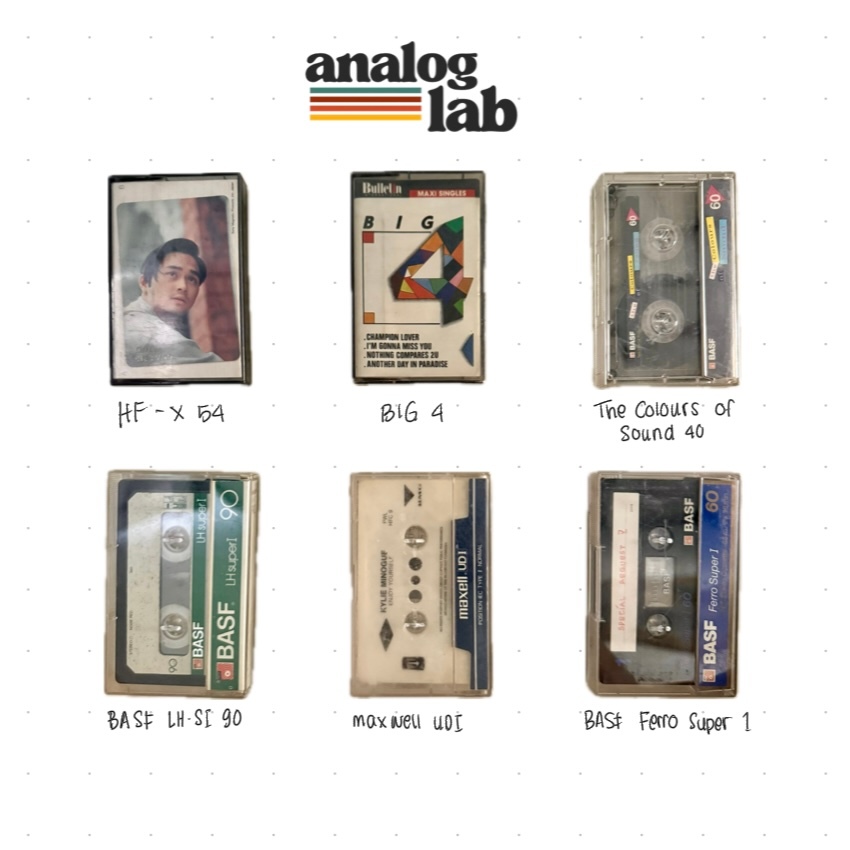 Kaset Pita Original Lagu Jadul Koleksi - Cassette Tape Vintage CD Radio