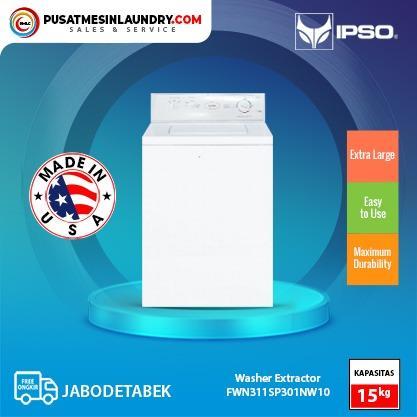 IPSO Mesin Cuci Top Load 15kg FWN311SP301NW10 Perfect Wash System Kapasitas Besar 15kg Fitur Flex Va