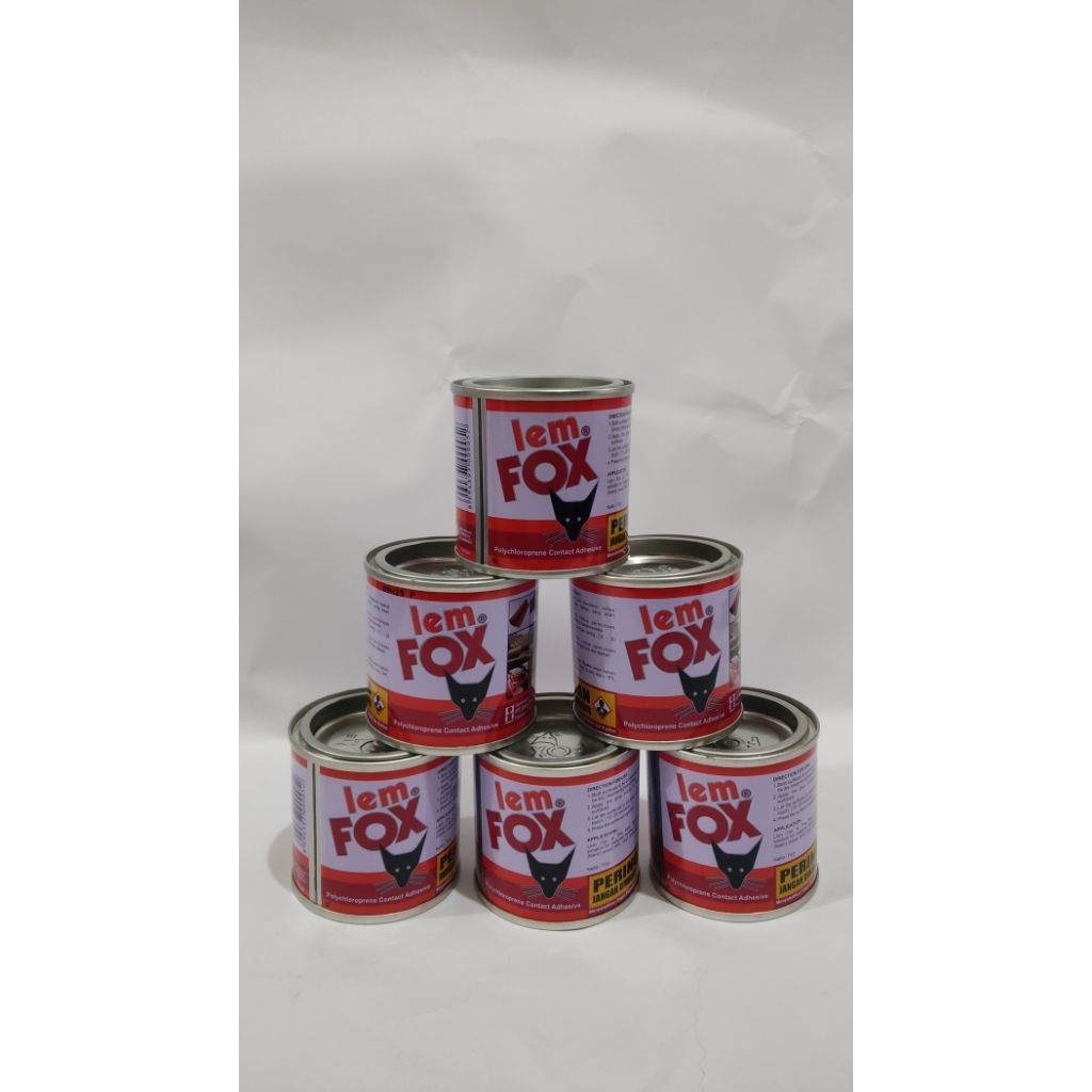 [Grosir] Lem Fox Kaleng/ Lem Fox Kuning 70 Gram Asli Original