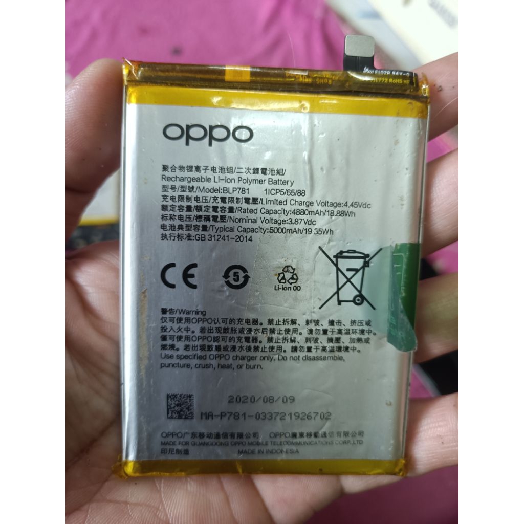Batrei Ori Copotan Oppo A92