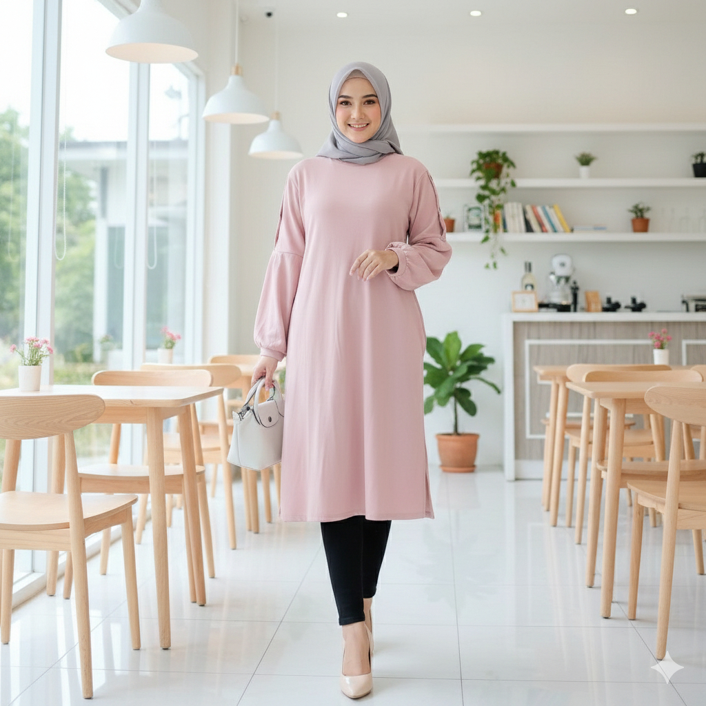 TKG - BALONIA TUNIK Oversize Import Jumbo Besar By Fashion Muslim Solo