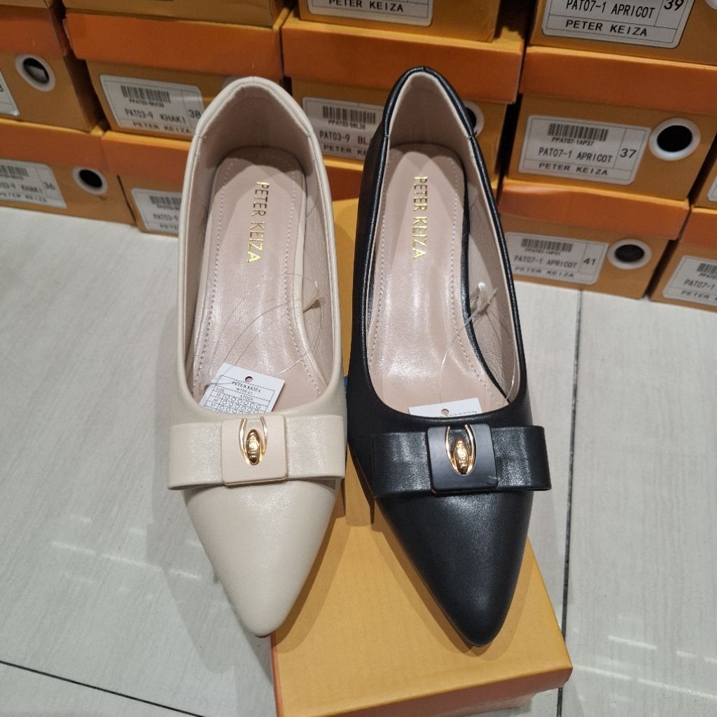 Sepatu Pantofel Heels Wanita Brand PETER KEIZA ORI