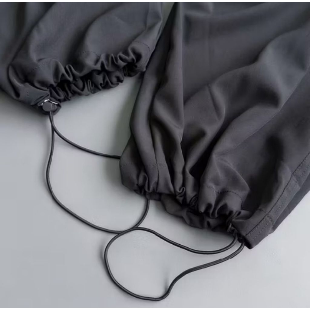 Celana Cargo serut wanita