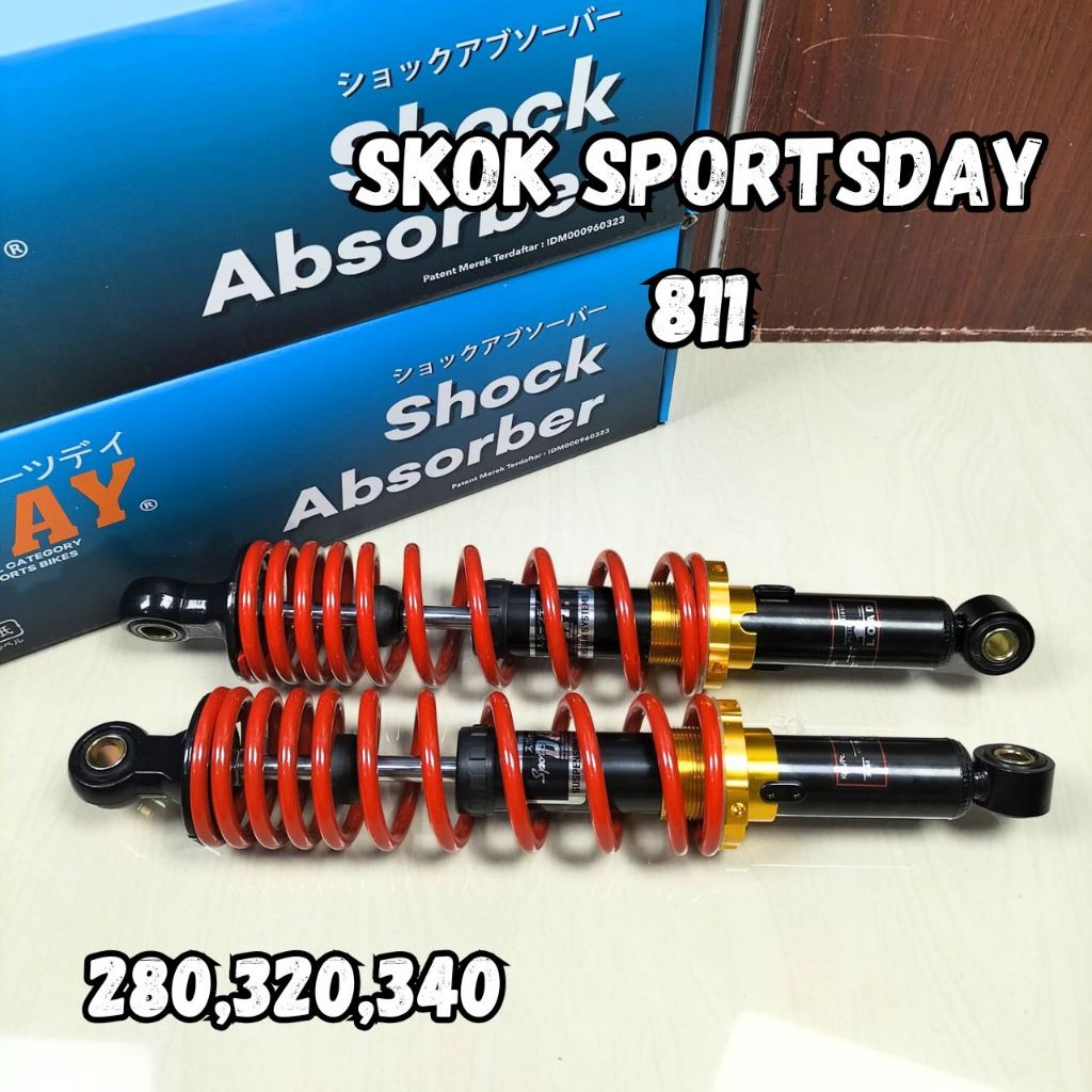 Shock Belakang Ride IT GP 868 Shockbreaker 811 Pro 28 32 34 36 mm Skok Belakang CB GL MP Tiger