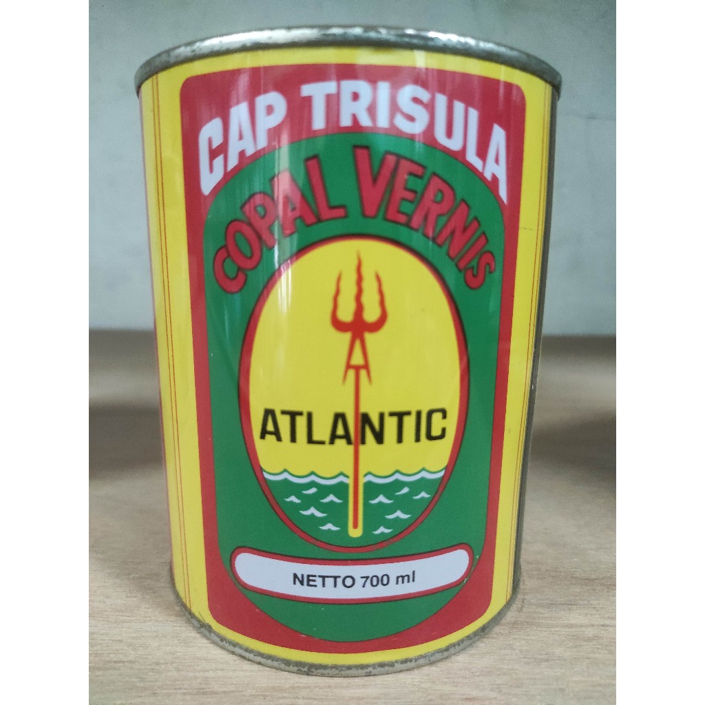 COPAL VERNIS ATLANTIC CAP TRISULA UNTUK KAYU BAMBU DAN BESI 200 ML