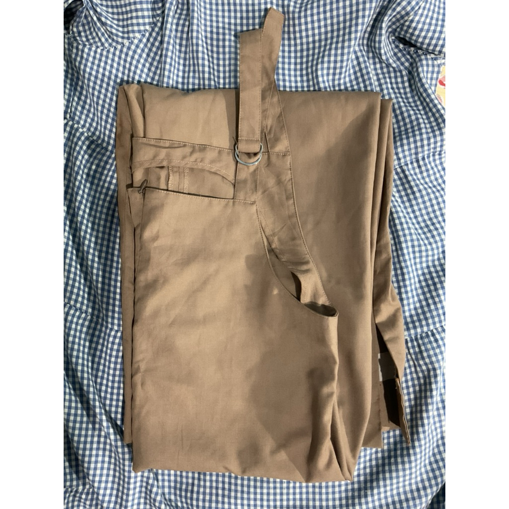 Brown Overall Jumpsuit