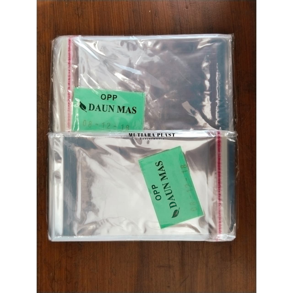 PLASTIK OPP 8x12