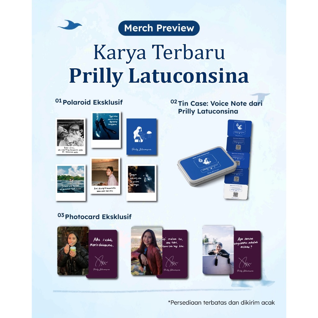 Buku Retak, Luruh, Kembali Utuh & Ruang Tengah Ingatan By Prilly Latuconsina