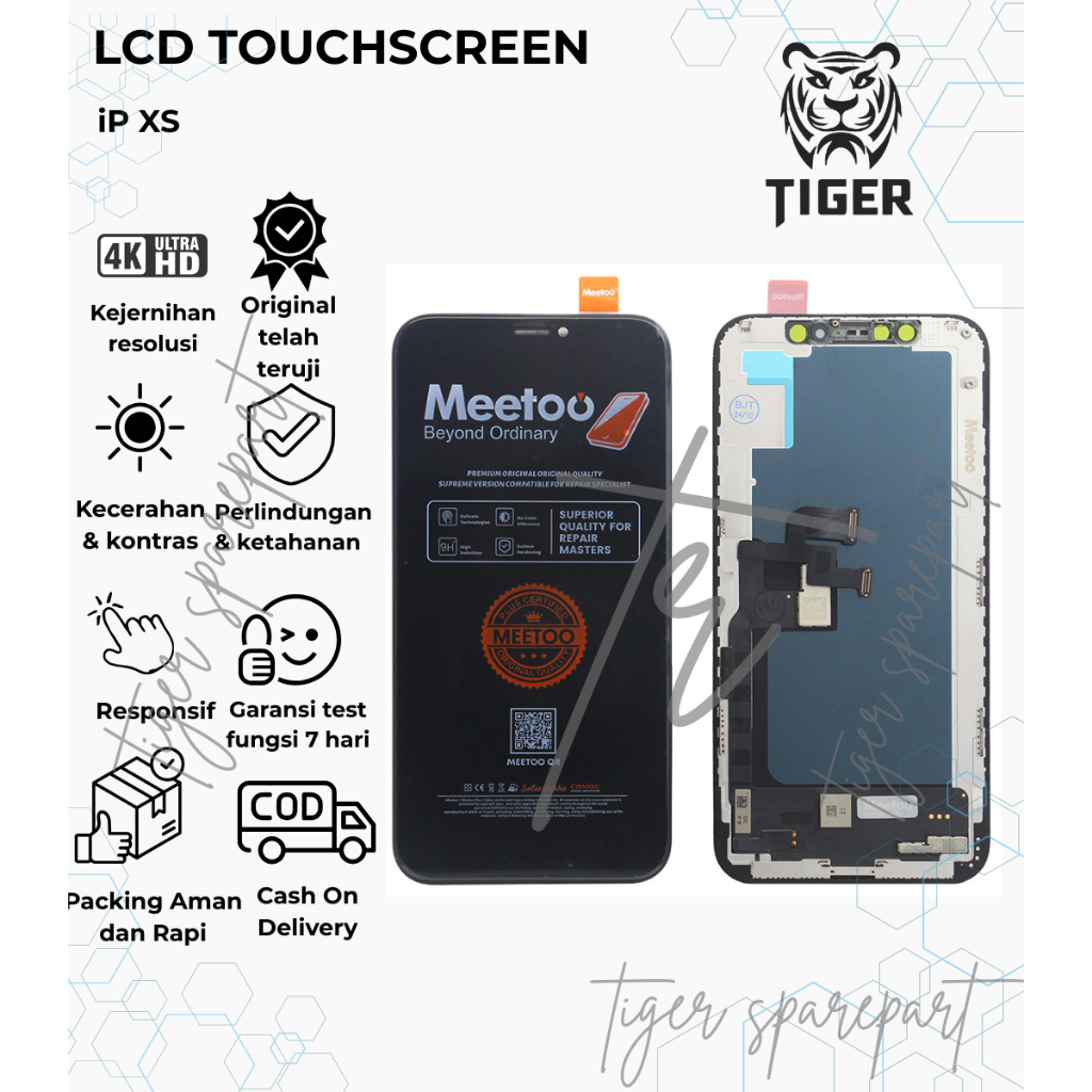 LCD IPHONE XS - LCD TOUCHSCREEN IPHONE XS  FULLSET