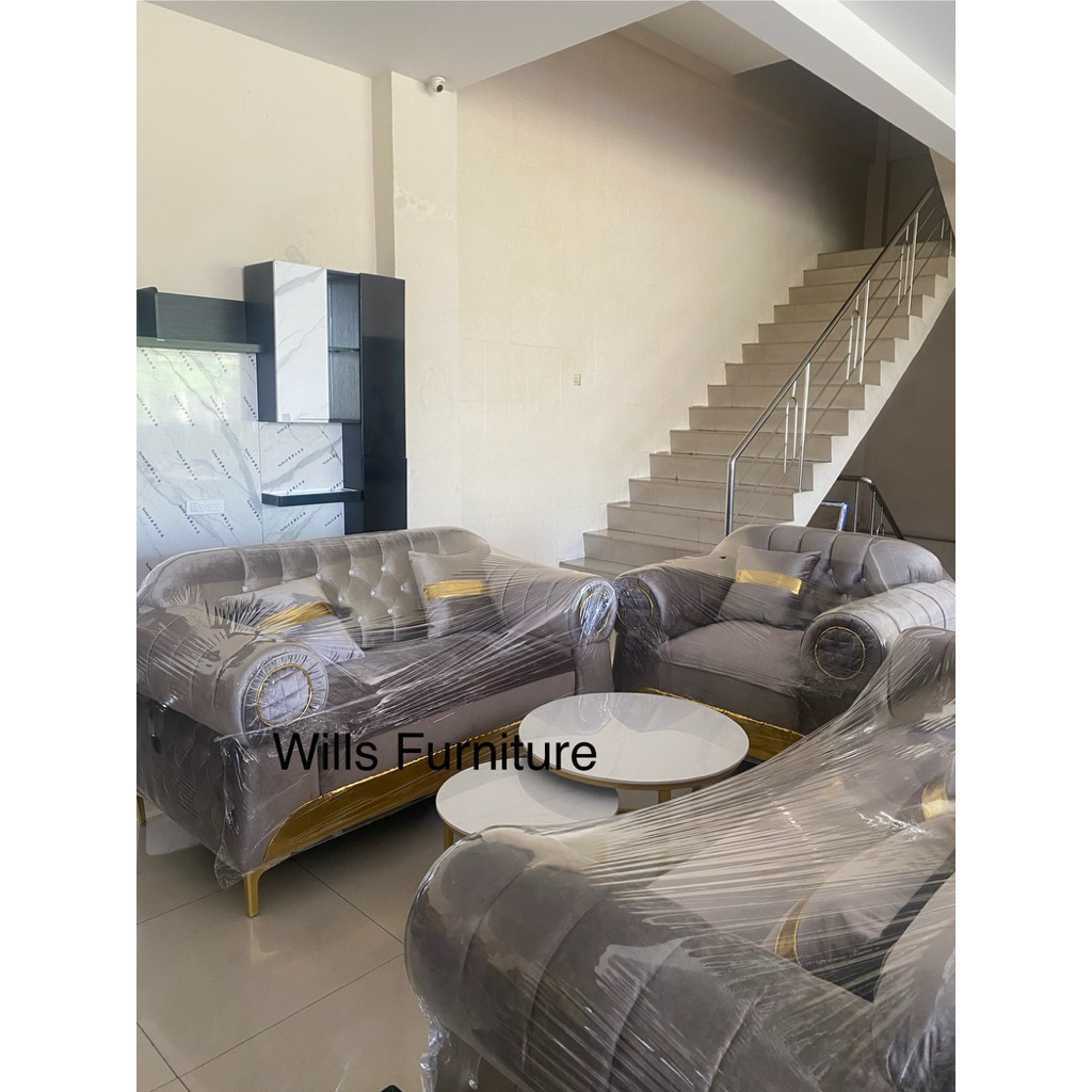 sofa minimalis 321 bludru sofa modern minimalis