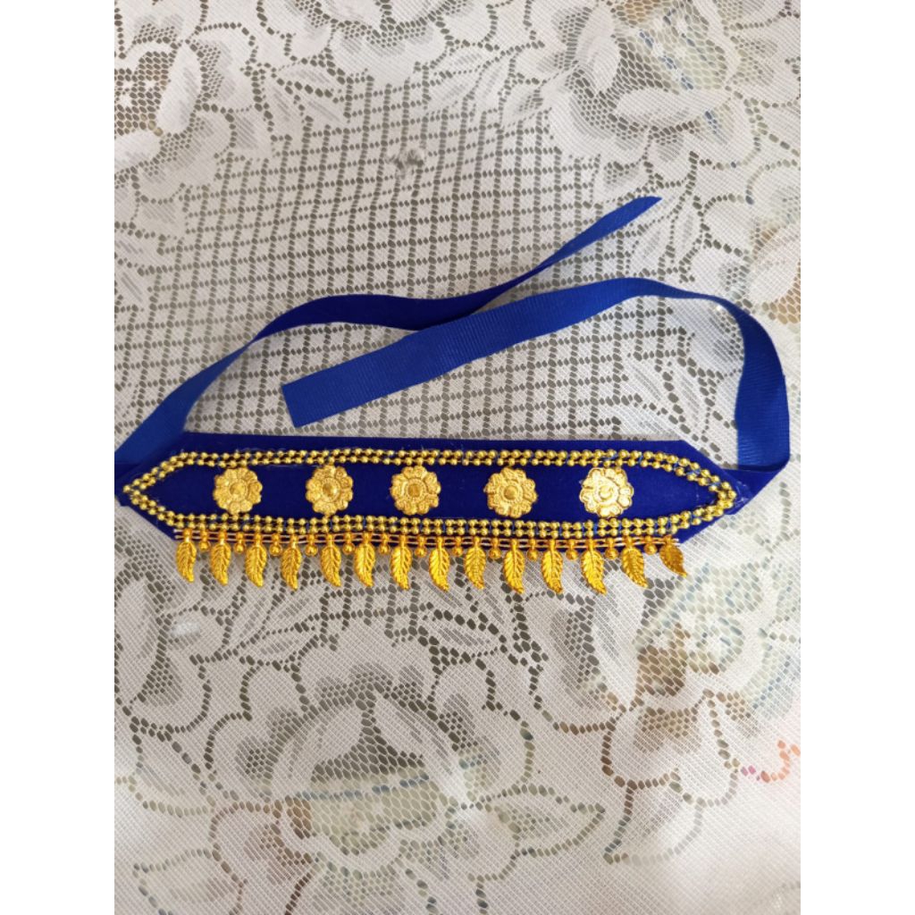 Gandik Palembang / Ikat Kepala Adat Palembang / Aksesoris Kepala Adat Palembang