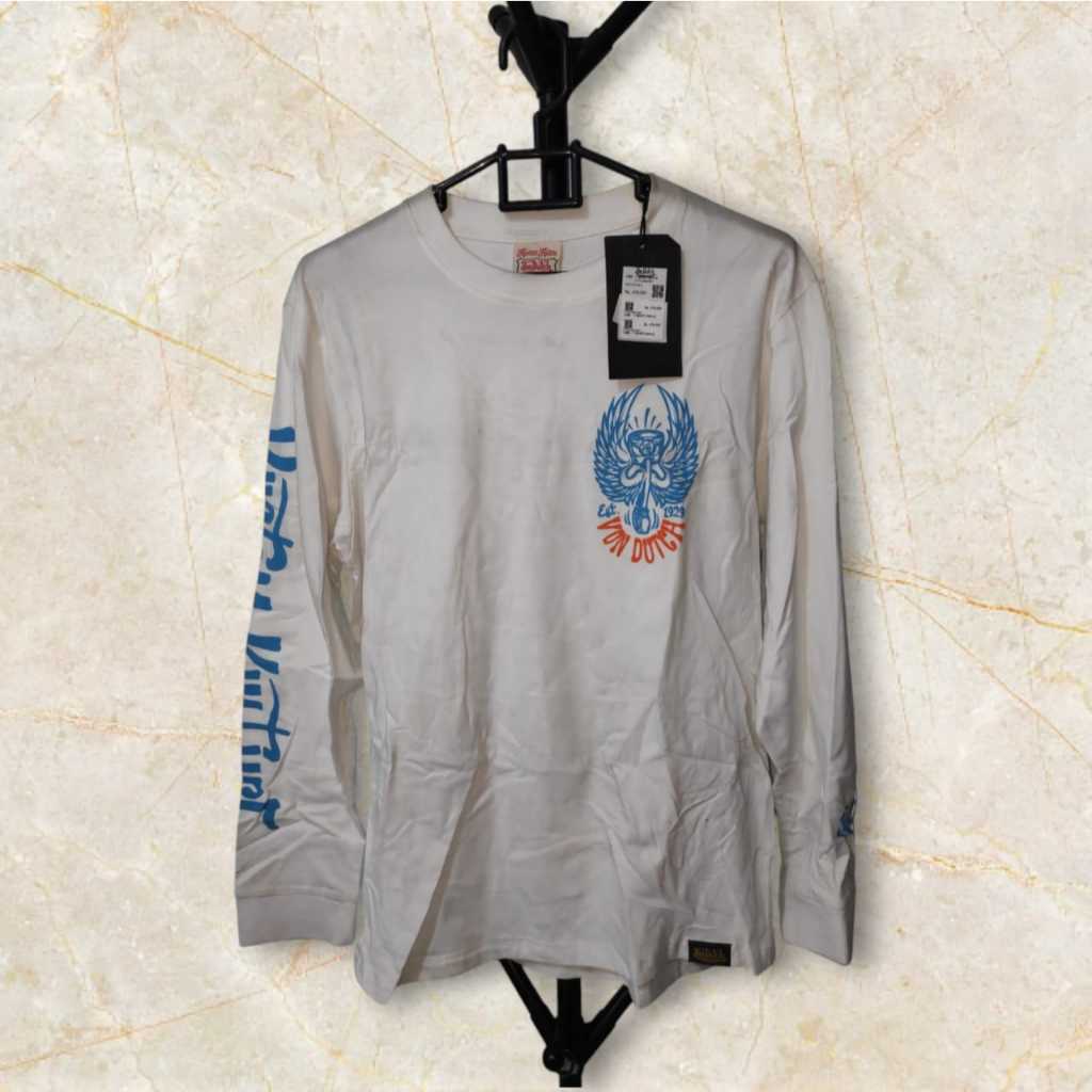 Von Dutch Longsleeve 1456 Original | Kaos Unisex Lengan Panjang Von Dutch Original Branded Mall