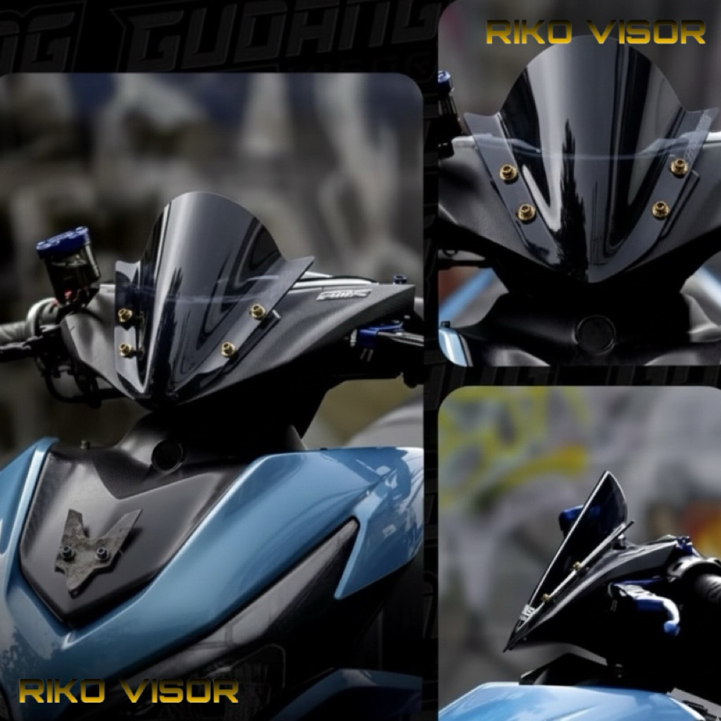 VISOR AEROX JENONG WINDSHIELD YAMAHA AEROX JENONG NEW DAN OLD