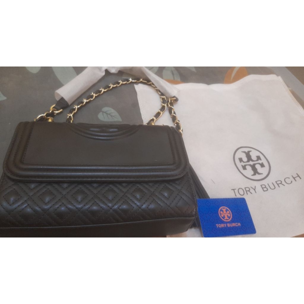 preloved tas tory burch original. pemakaian baru sekali