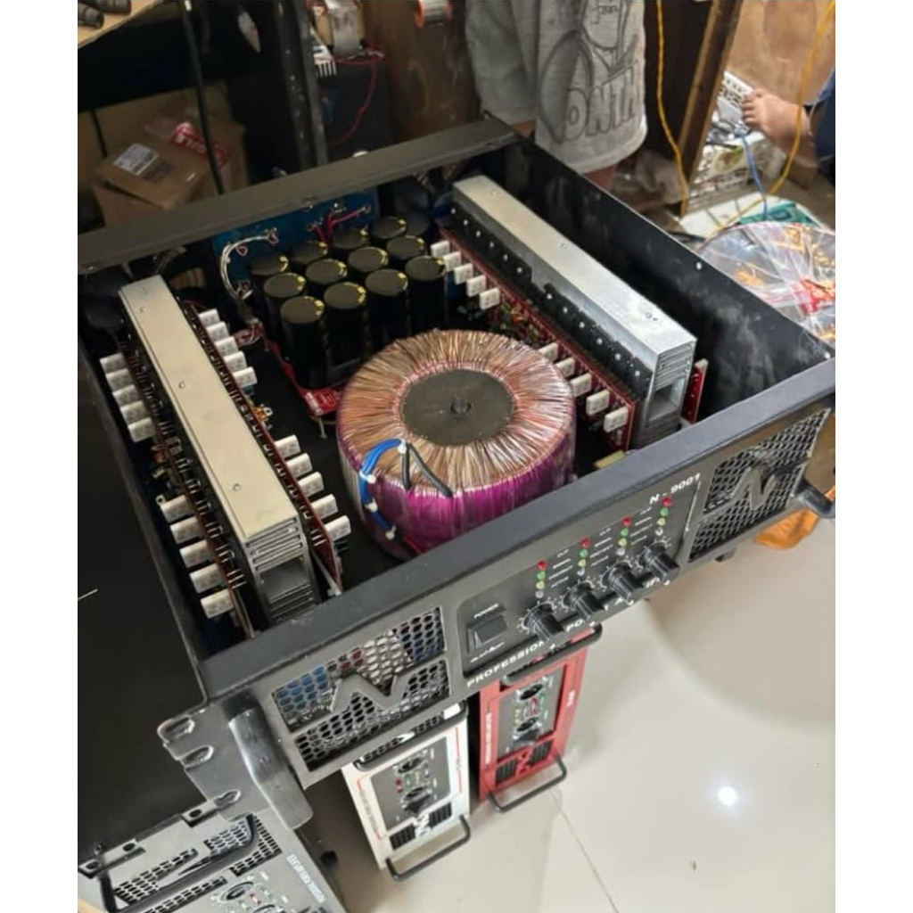 Power 4Chanel Rakitan 20Amper CT 55 free peking kayu