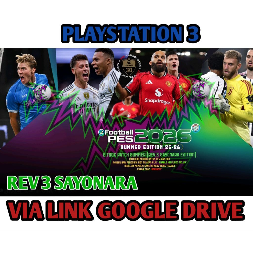 Game Bola PS3 PES BITBOX PATCH