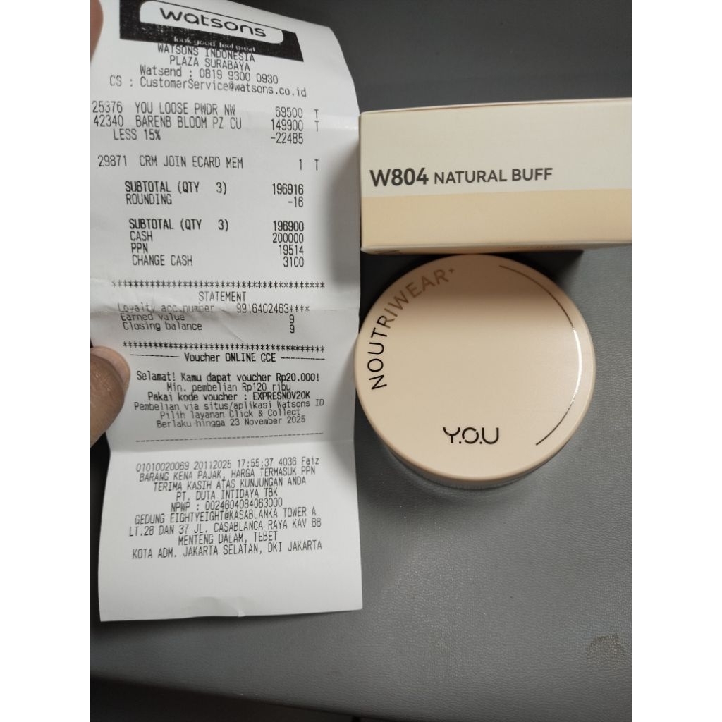 Preloved YOU loose powder