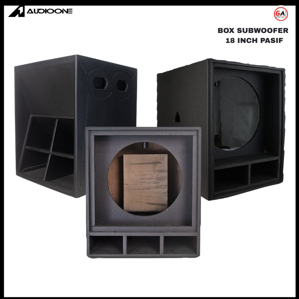 Box Kosong Subwoofer 18 Inch Pasif AUDIO ONE 118 Full Meranti Turbo Planar PX NX Miniscope RX CX |GA