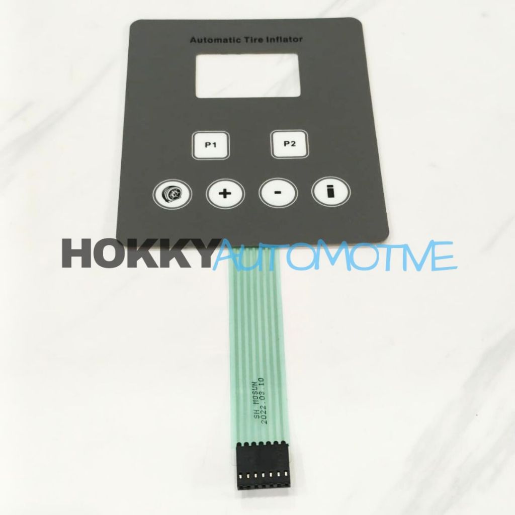 keypad inflator nitrogen kernel / stiker tombol layar mesin nitrogen kernel