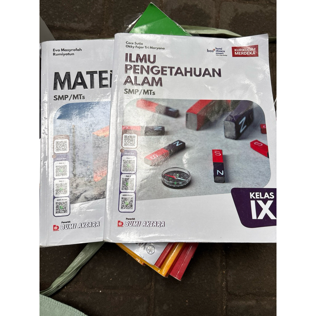 bumi aksara kurikulum merdeka matematika/ipa kelas IX/9 smp/mts