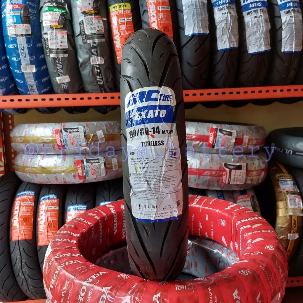 ban matic irc exato 90/80-14 tubeless