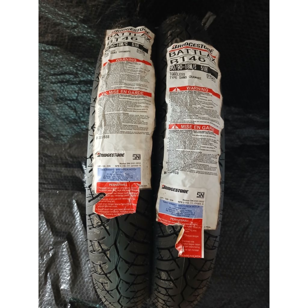 BAN BATTLAX BT 46 RING 18 90/90 PRODUKSI 2025