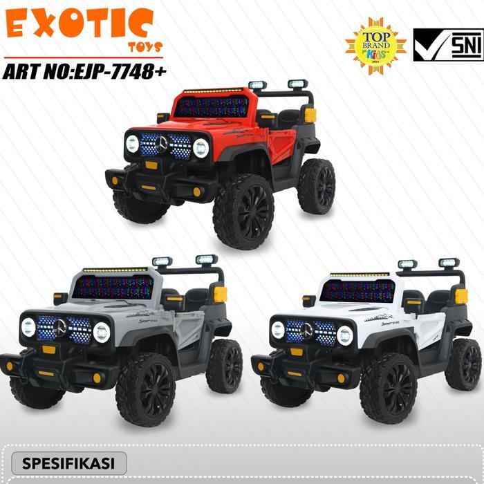 Mainan Anak Mobil Aki JEEP