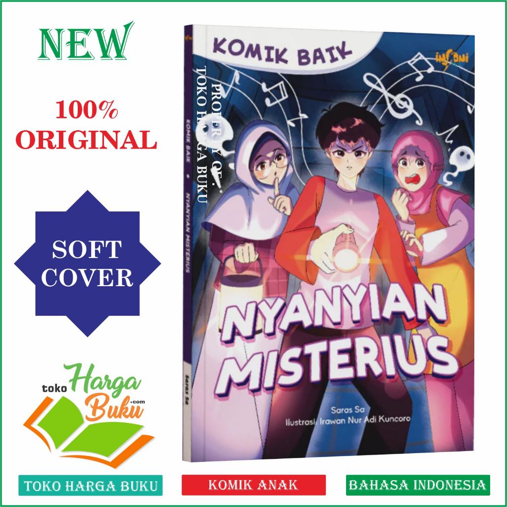 Foto Komik Baik Nyanyian Misterius Buku Cerita Anak Islam ORIGINAL Insani Kids GIP - Gema Insani Press