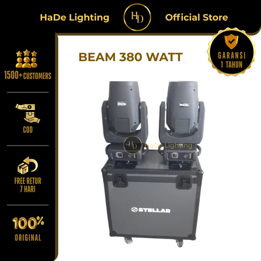 Beam 380 Watt Stellar - Lampu Sorot Panggung Beam 380 Watt