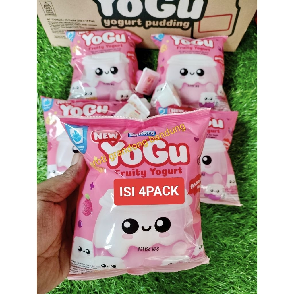 new YOGU  jelly AGAR Paket ISI 4 PACK (40pcs)