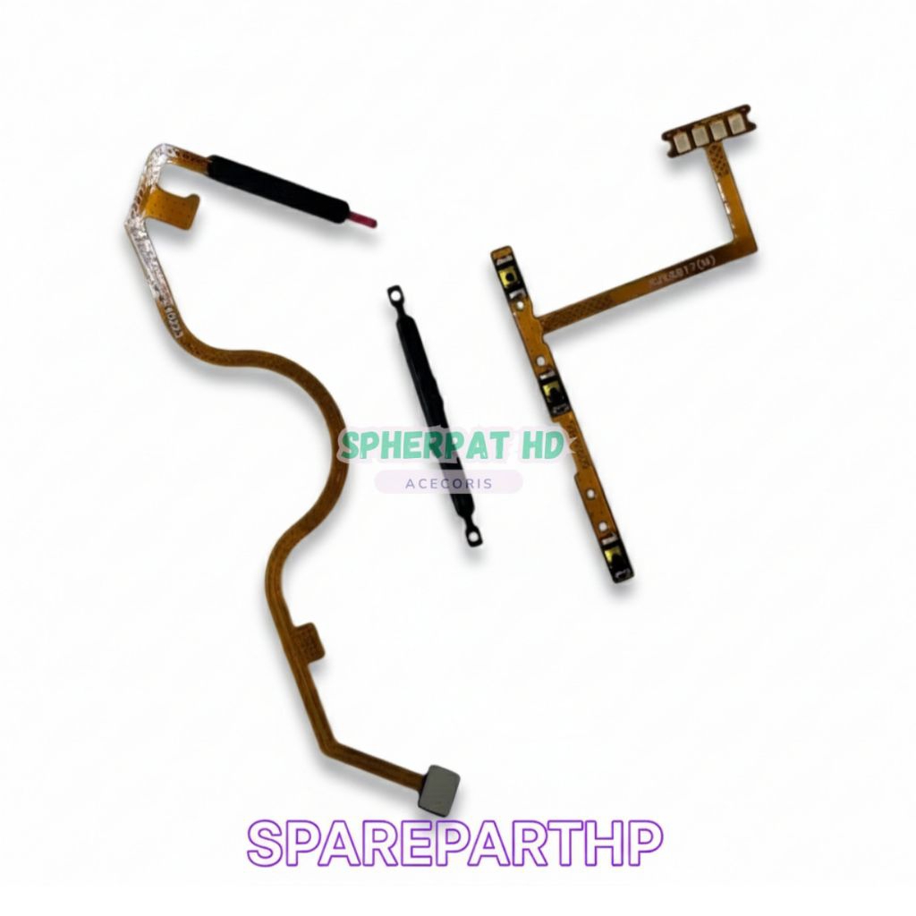 FINGERPRINT + TOMBOL VOLUME + FLEXIBLE ONOFF VOLUME INFINIX HOT 11S NFC