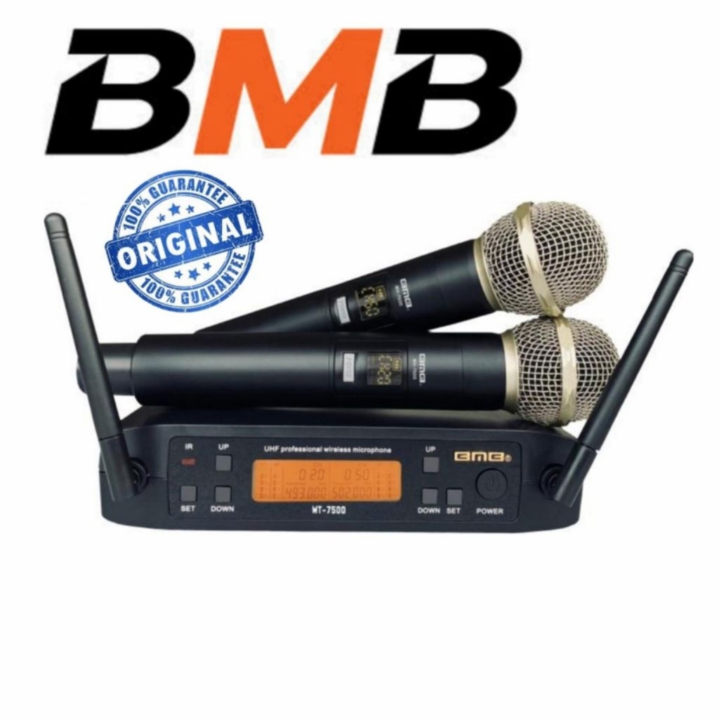 Mic BMB WT7500 / WT-7500 / WT 7500 Microphone Wireless Original