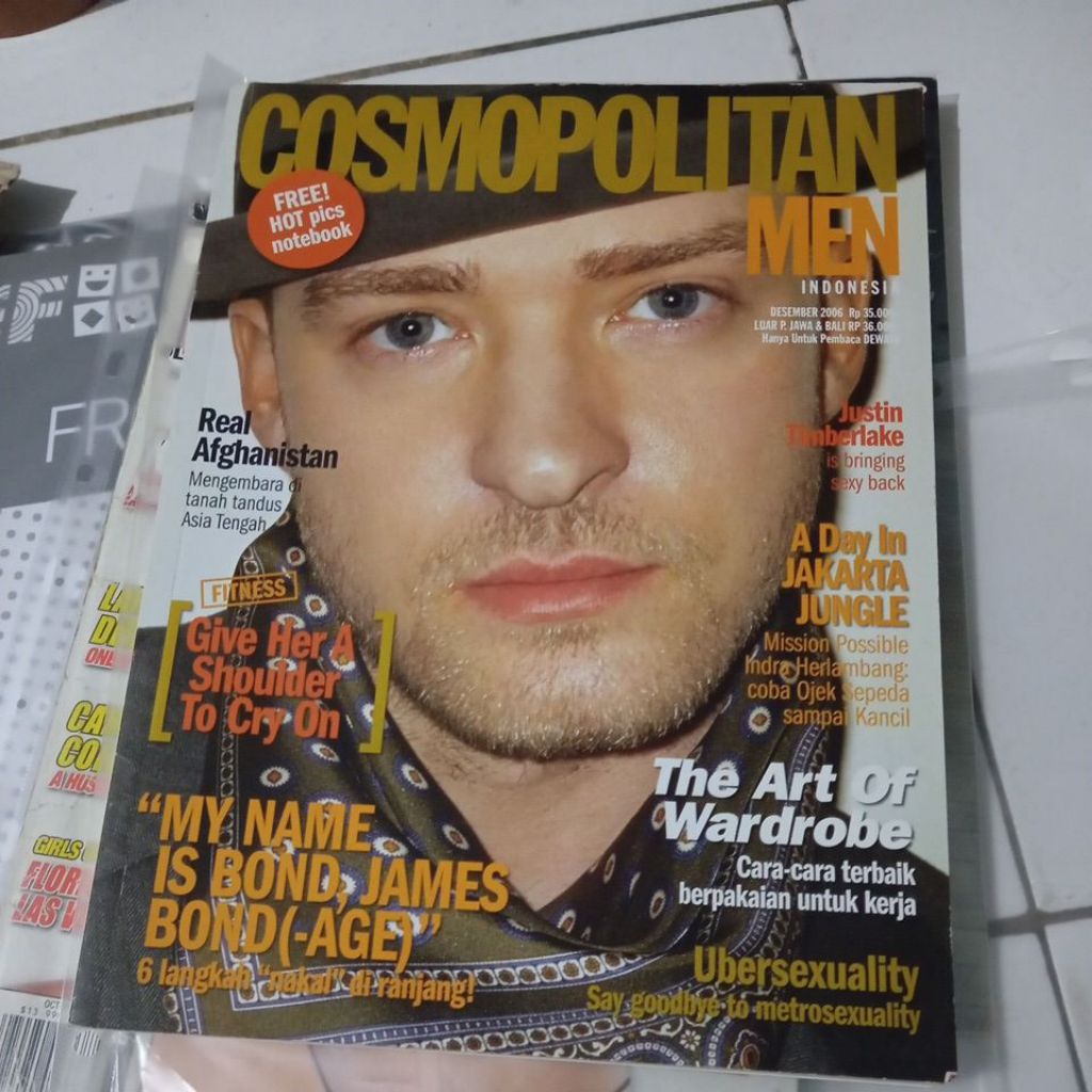 cosmopolitan men indonesia Desember 2006