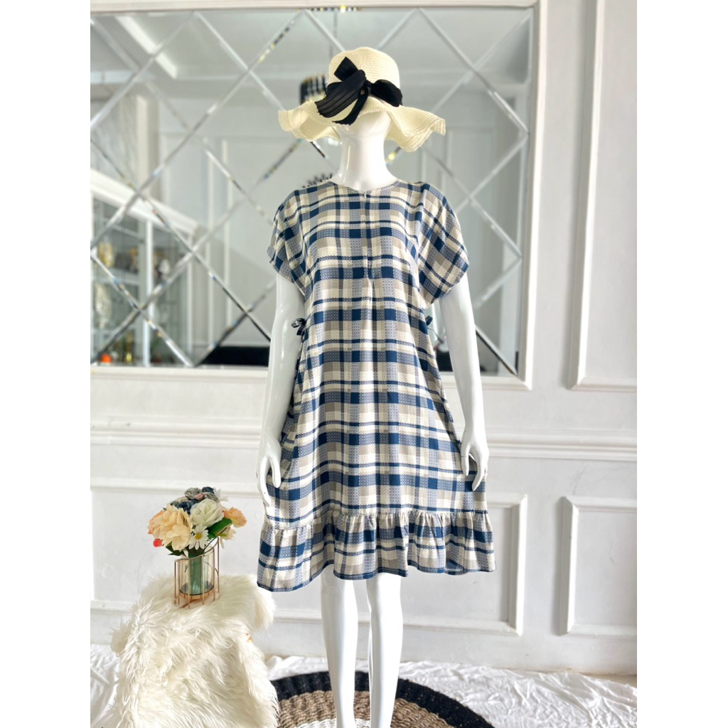 Daster Ruffle Viral- Daster Kekinian