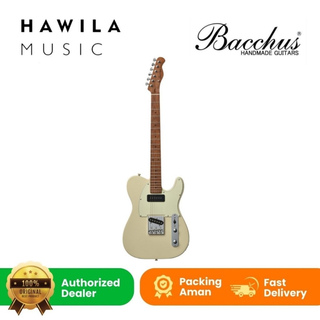 Gitar Elektrik BACCHUS BTE-2RSM BTE2 RSM SFG Seafom Green , OWH , Bacchus BTE 2RSM M Black , 3TS ORI