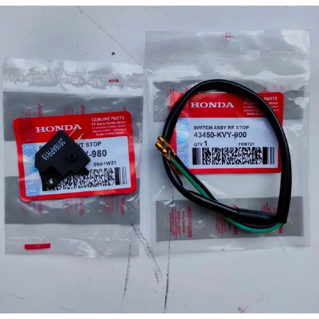 SET SWITCH REM KANAN KIRI BEAT Switch rem depan belakang Kiri kanan beat vario karbu beat fi vario12