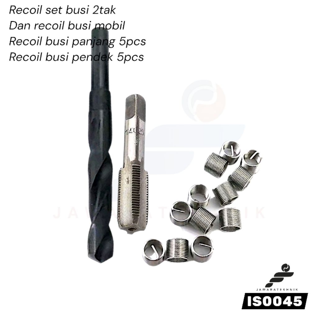 Recoil Set Recoil Busi 2Tak Recoil Busi Mobil Recoil Busi Panjang Dan Pendek M14x1.25