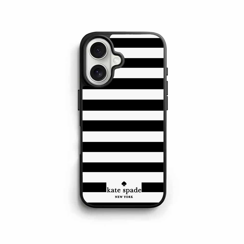 iPhone Case Kate Spade Donato Dozzy KS004 Hybrid Rubber for 17 Pro Max 16 15 14 Plus 13 12 Mini