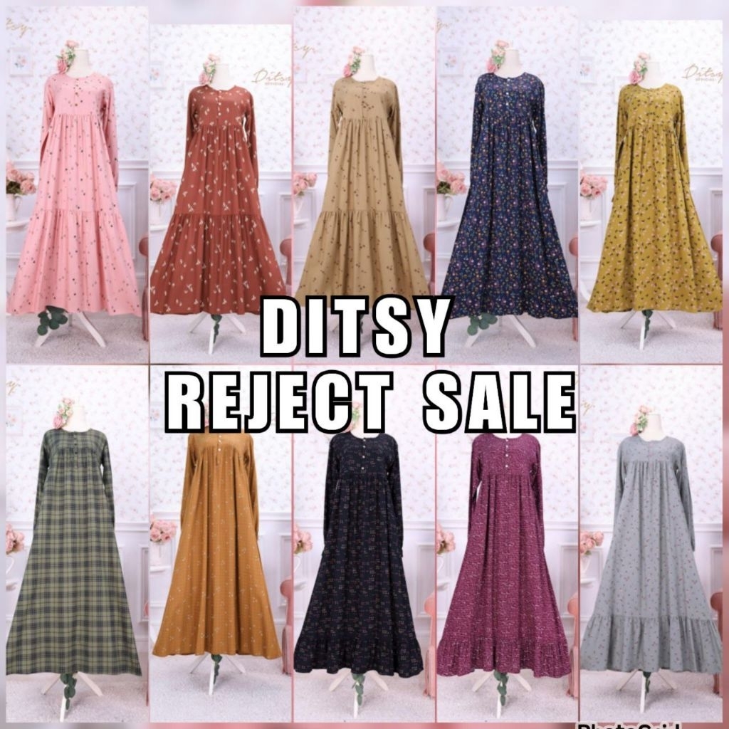 DITSY REJECT SALE - ELIEL CORAL - ELIEL LIGHT YELLOW - DULCIE BLACK - EIRA TAUPE - SUNNA DARKBLUE - 