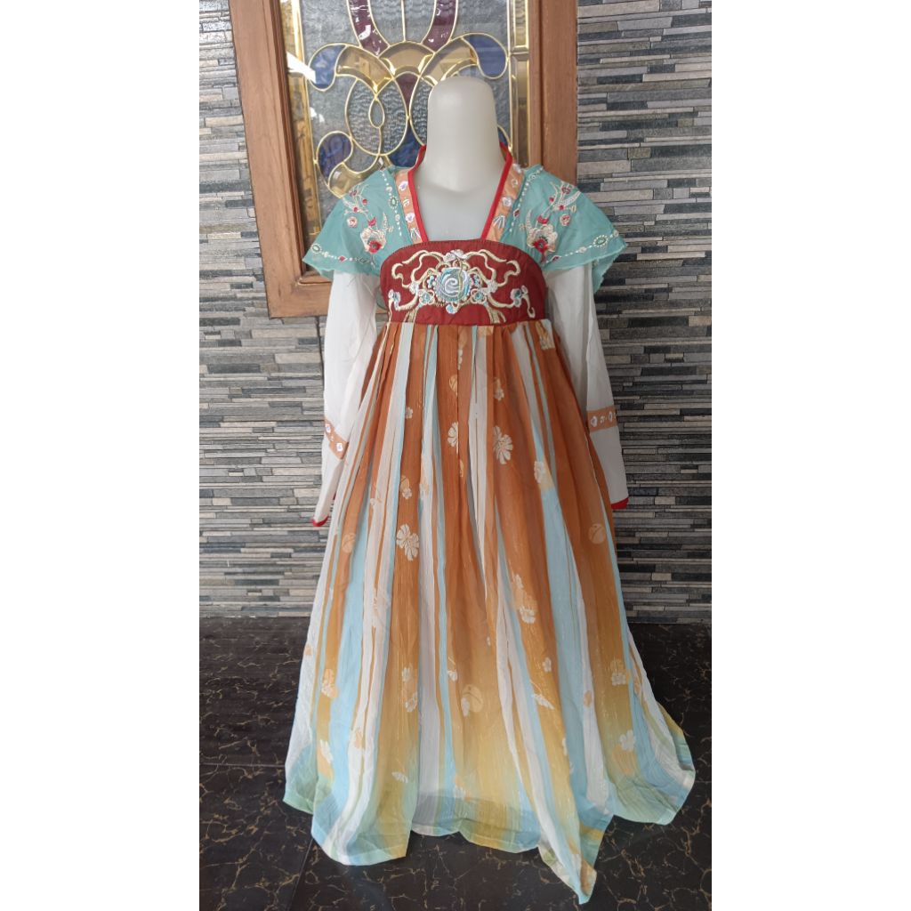 dress hanfu anak