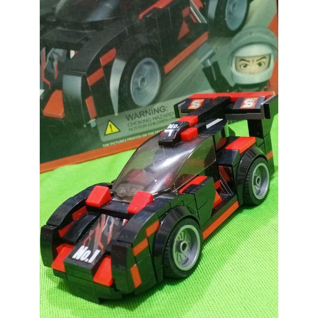 Lego brick mobil speed/mobil balap bagus murah