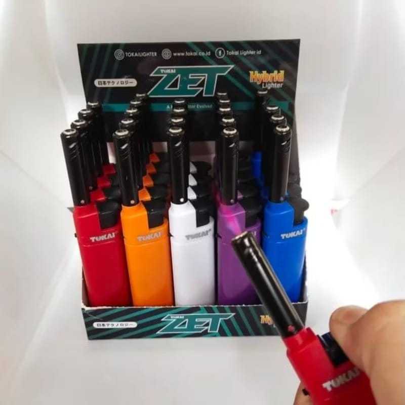 Korek Bara Zet Tokai Korek Api Panjang Bisa Refil Di Isi Ulang